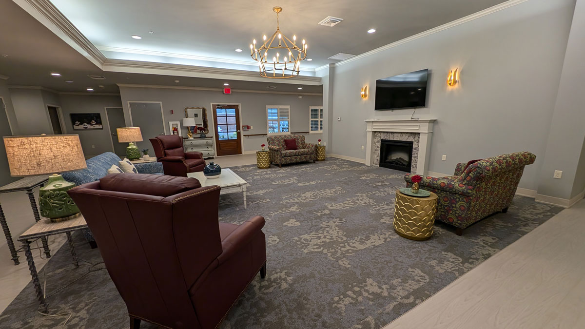 Living Room at The Cottages at Texarkana